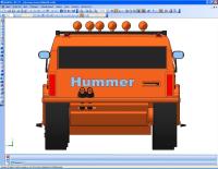 Модель автомашины Hummer