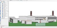 Модель Смоленской атомной электростанции