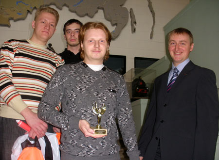 Слева  направо: Горынин Алексей, Шафорост  Александр, Романов Дмитрий, Янсон Илья