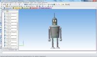 Моделирование робота «Bender Bending Rodríguez (Futurama)»