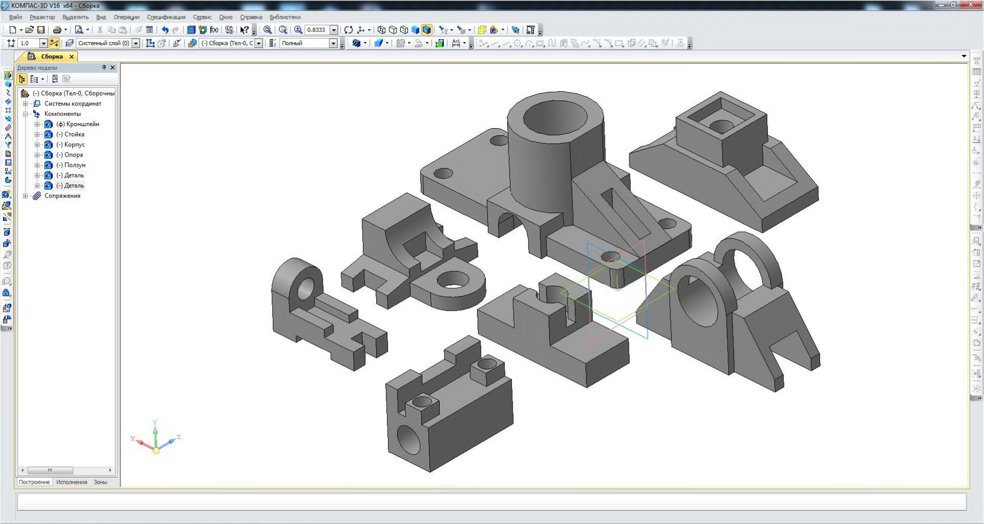 Как скопировать эскиз в компас 3d