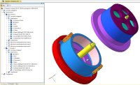 Создание 3D-модели оправки токарной