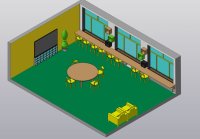 Дизайн рекреационной зоны школы