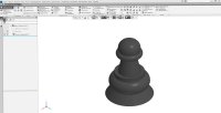Создание моделей шахматных фигур 