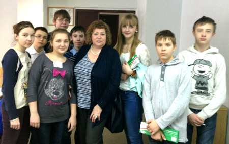Наталья Терехова и ее ученики