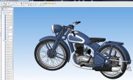 Модель мотоцикла ИЖ-350
