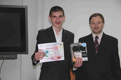 Андрей Нагорный, победитель в номинации «Техника»