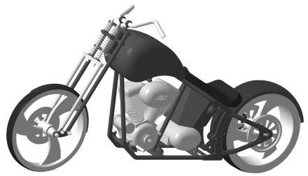 Эскизный проект внешнего вида мотоцикла