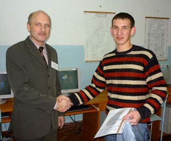 Матвеев Вячеслав (1 место среди учащихся технического колледжа)